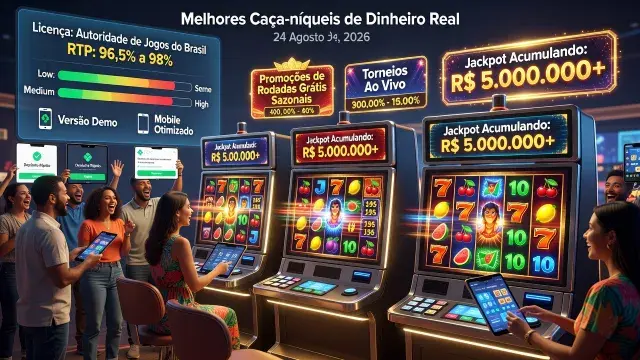 Melhores Caça-níqueis de Dinheiro Real de 24 de Agosto: Guia Completo com os Top Jogos da Semana