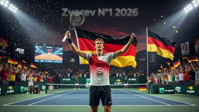 Zverev Fecha o Ano como Número 1 e Faz História na Alemanha