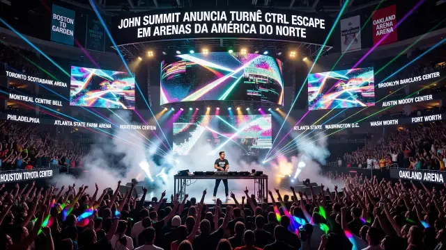John Summit Anuncia Turnê CTRL ESCAPE em Arenas da América do Norte